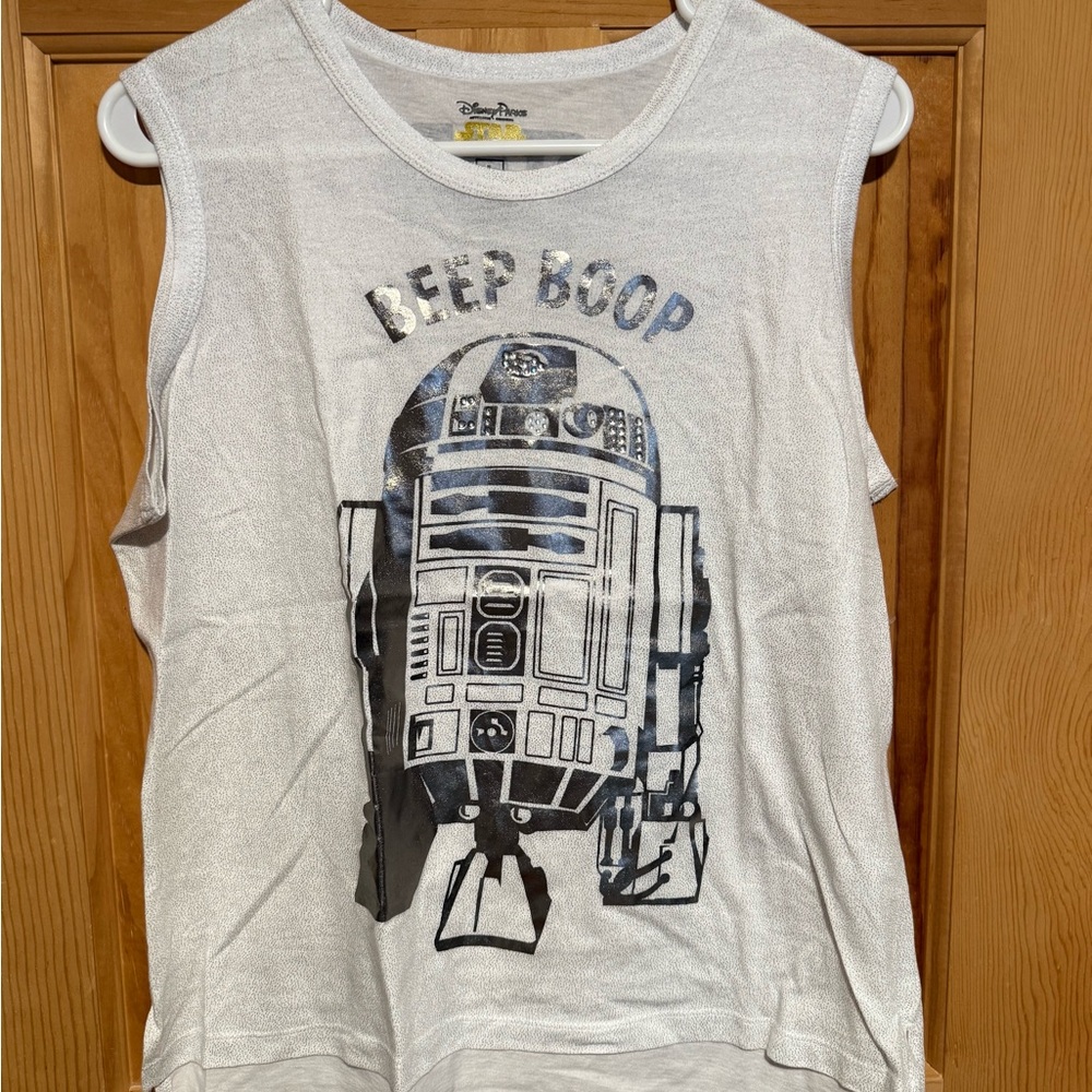 Star Wars Women’s Sleeveless White Shirt